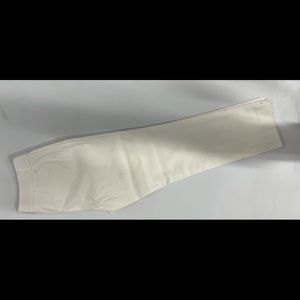 Loft white Julie fit crop pants never worn